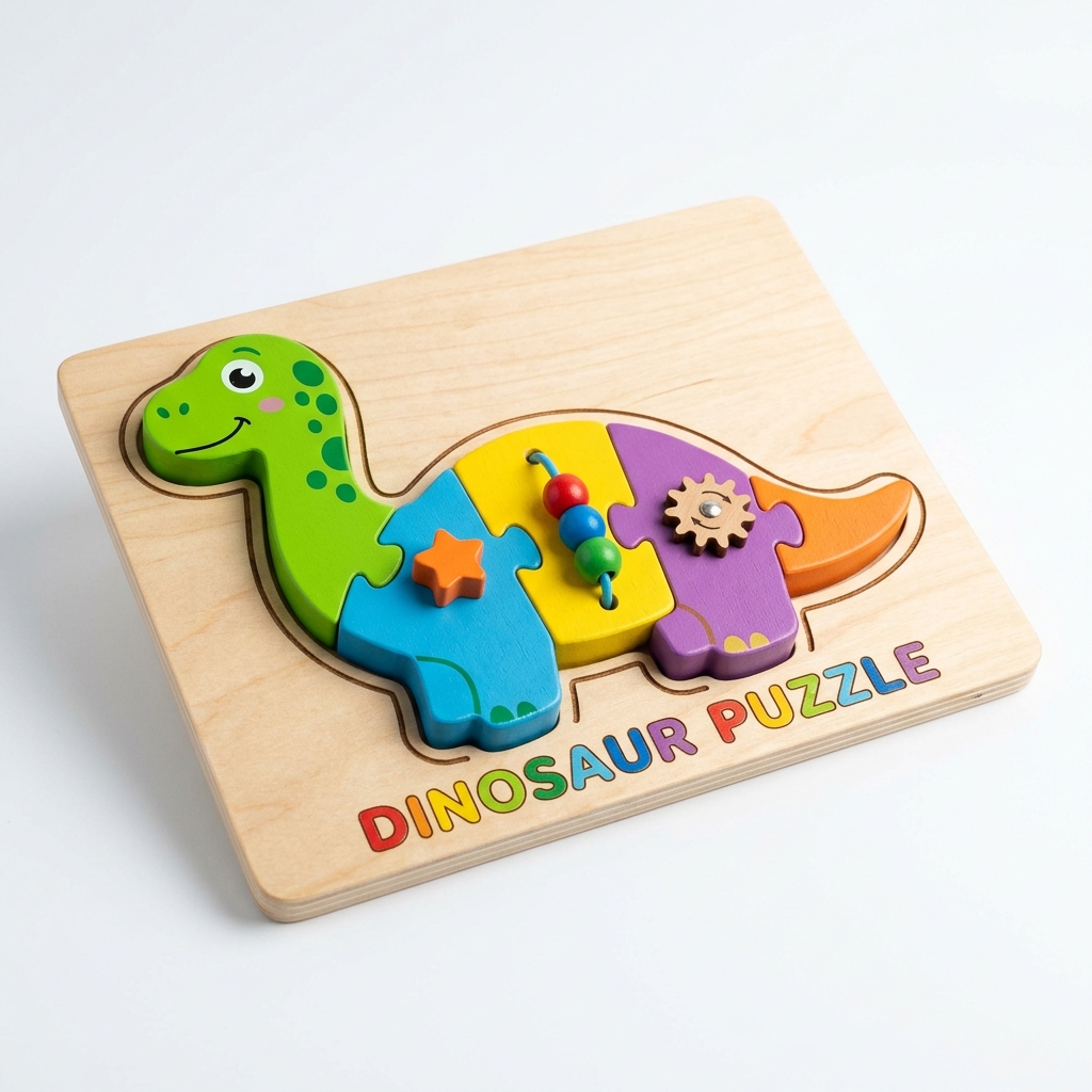 Interactive Dino Puzzle